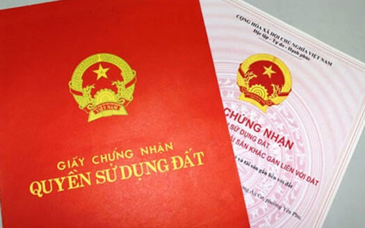 Các ký hiệu trong sổ đỏ sổ hồng bất đống sản