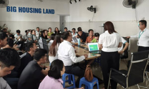 Buổi đào tạo môi giới tại Big Housing Land.