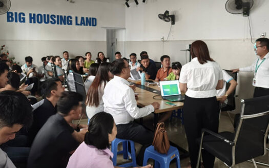 Buổi đào tạo môi giới tại Big Housing Land.