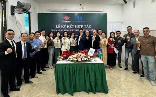 lễ ký kết hợp tác Big Housing Land với VPBank