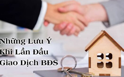 Những lưu ý khi lần đầu giao dịch bất động sản