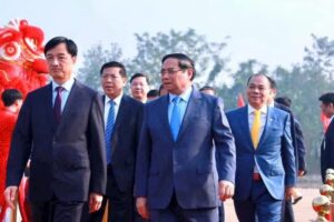 lễ khởi công dự án đầu tư xây dựng Khu đô thị Thể thao Olympic