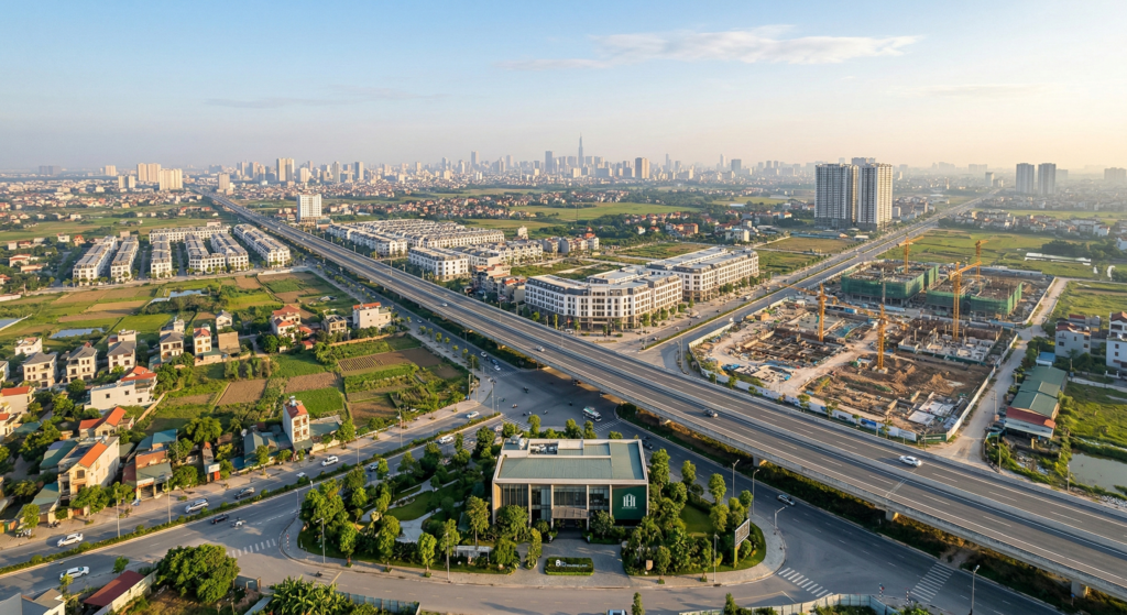 Hoài Đức đổi mới với dự án Vành Đai 4